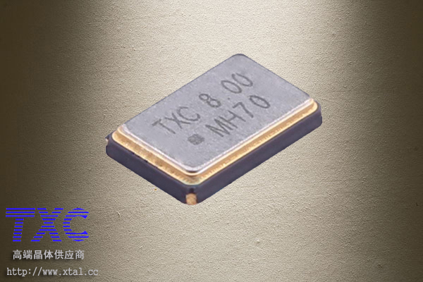 TXC晶振,8MHz晶振,AB08000301,5032晶振,12PF,30PPM,-40~+105℃