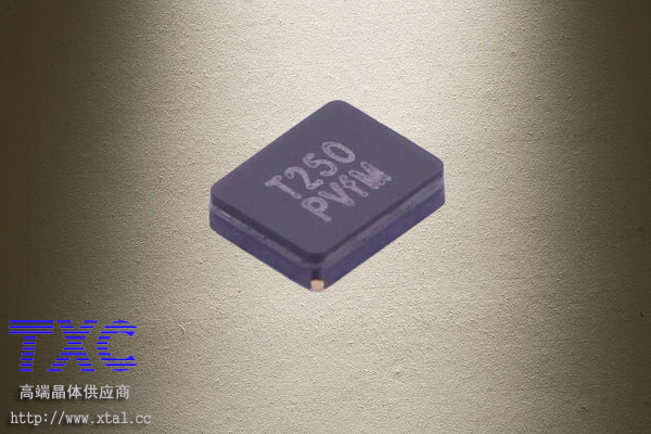 25MHz贴片无源晶振 ±10ppm 12pF 7V25000027晶振 TXC正品晶振