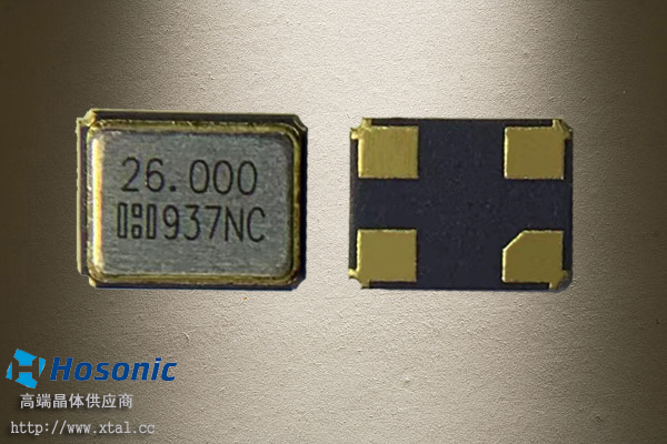 26MHz晶振 3225晶振 16PF 10PPM E3SB26E000035E 鸿星晶振