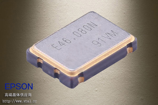 46.08MHz爱普生可编程有源晶振 3.3V ±100ppm -40~~+85℃  SG-8002CA 46.080000MHz PCM