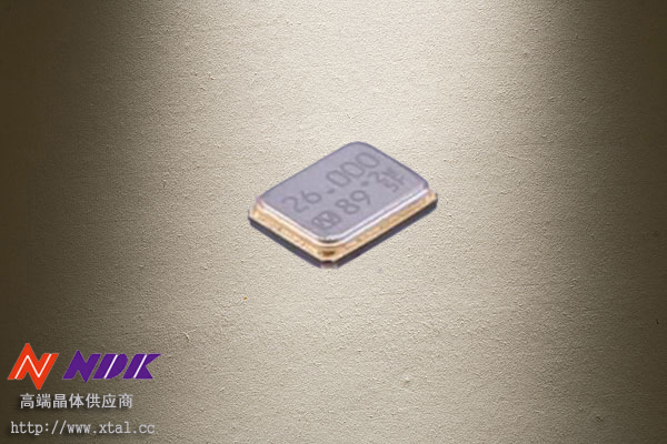 NX1612SA-26MHz-STD-CIC-1 26MHz晶振 8PF 10PPM 1612封装 NDK晶振