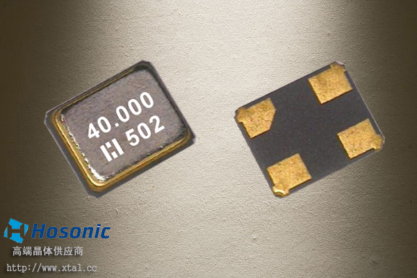 E2SB40E00000RE,40MHz贴片无源晶振,2520封装,鸿星晶振,20pF,HCX-2SB,30ppm