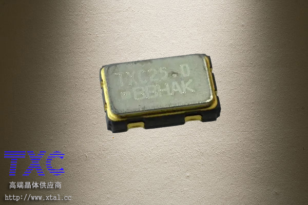 TXC晶振,25MHz有源晶振,7C25000187,5032晶振,5V,30PPM,-10~+70℃