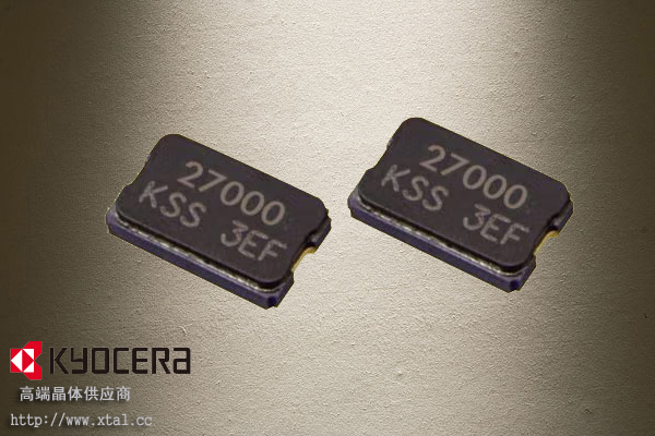 CX5032GB27000H0PESZZ,kyocera晶振,27MHz晶振,SMD5032晶体,12PF,50PPM