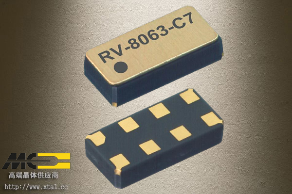 RV-8063-C7-32.768KHZ-20PPM-TA-QC,32.768KHz实时时钟模块.Micro微晶晶振,0.9V ~ 5.5V